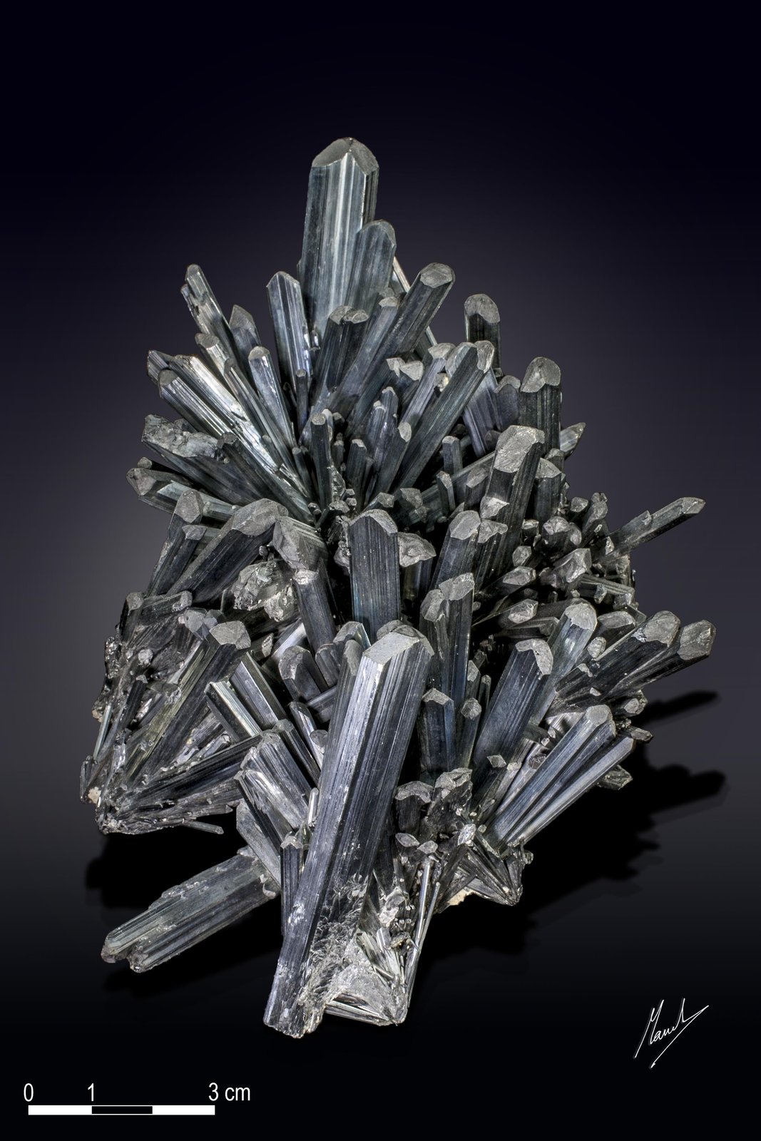 Stibnite
148 x 92 mm
(Autor: Manuel Mesa)