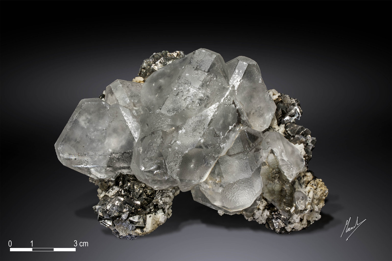 Fluorite on Arsenopyrite
134 x 108 mm
(Autor: Manuel Mesa)