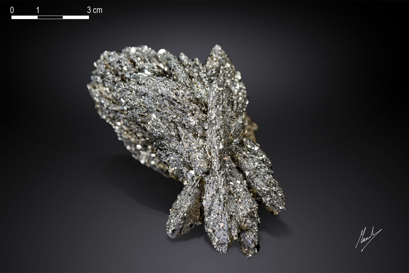Löllingite and Arsenopyrite
89 x 56 mm
(Autor: Manuel Mesa)