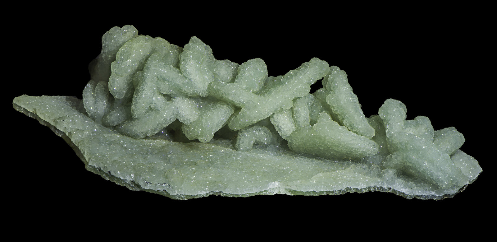 Prehnite after Calcite
210 x 75 x 55 mm
(Autor: Rob Schnerr)