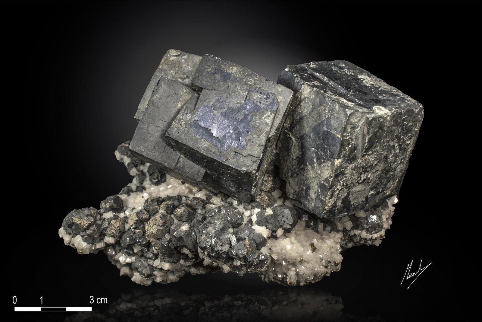 Galena and Dolomite
133 x 79 mm
(Autor: Manuel Mesa)