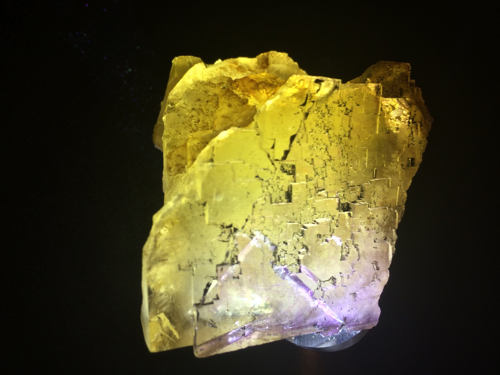 Fluorite
65 mm X 40 mm X 40 mm
(Autor: Robert Seitz)