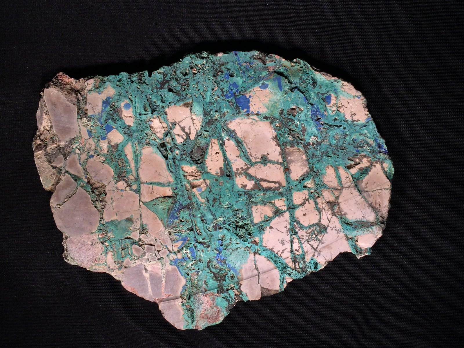 Malachite, Azurite
163 mm x 115 mm x 7 mm
(Autor: Robert Seitz)