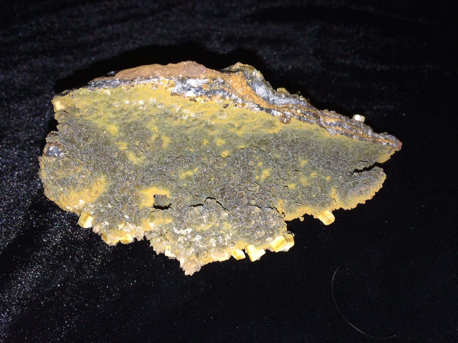 Mottramite, Wulfenite
100 X 55 X 50 mm
(Autor: Robert Seitz)