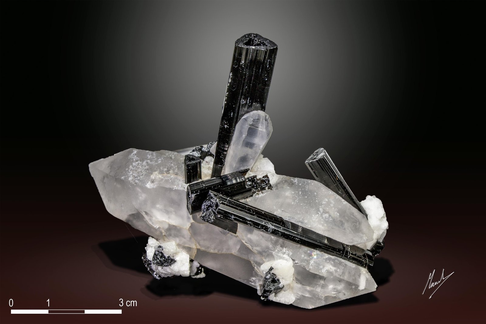 Quartz and Schorl
81 x 63 mm
(Autor: Manuel Mesa)