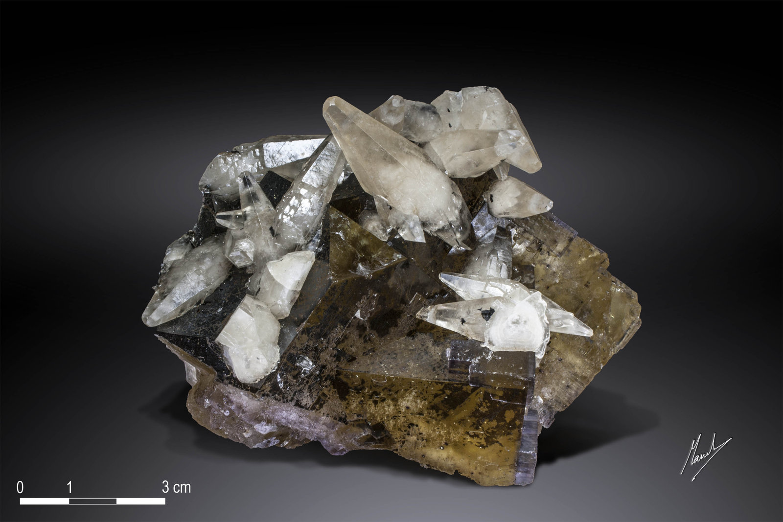 Fluorite and Calcite
105 x 80 mm
(Autor: Manuel Mesa)