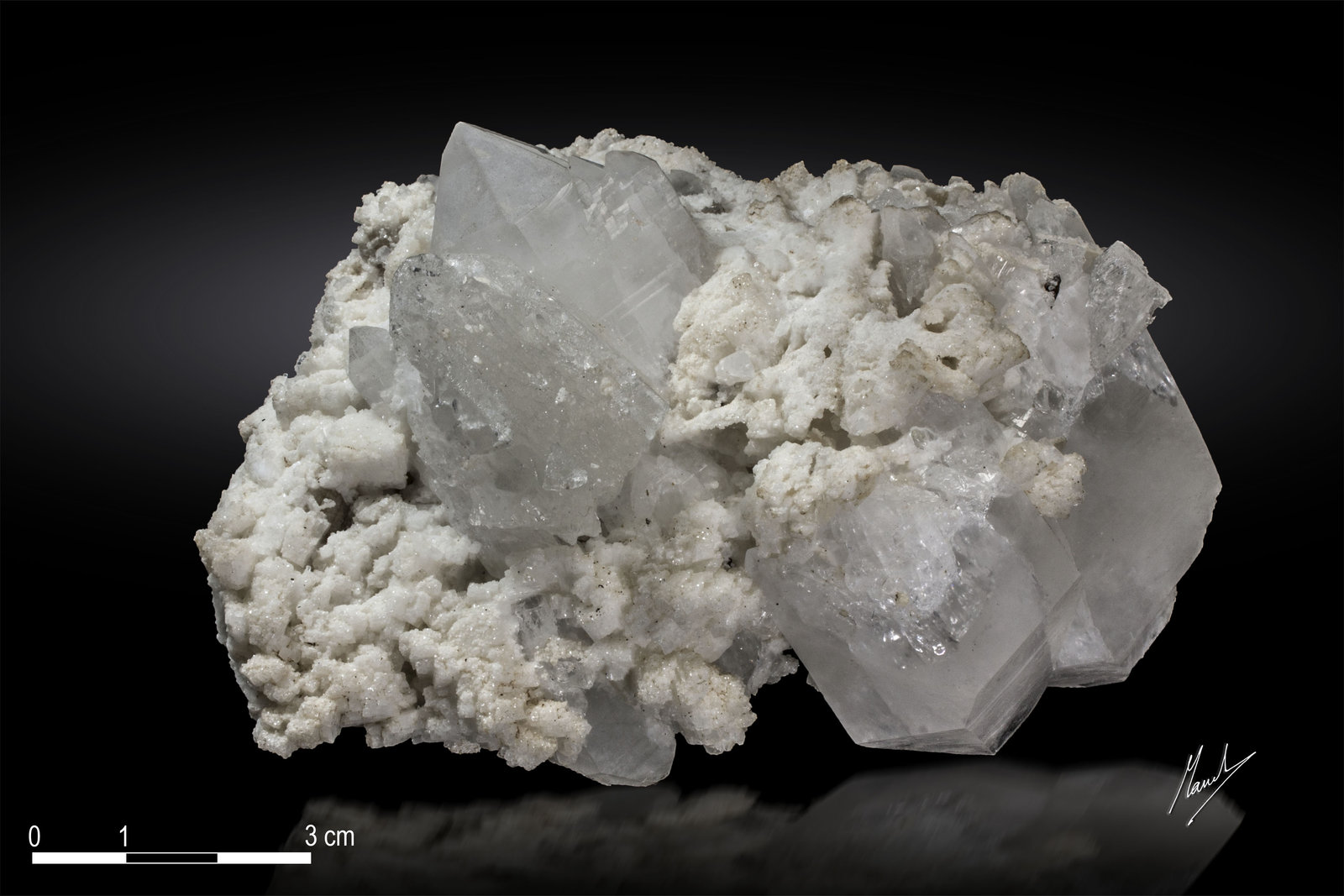 Phenakite with Quartz and Microcline
111 x 90 mm
(Autor: Manuel Mesa)