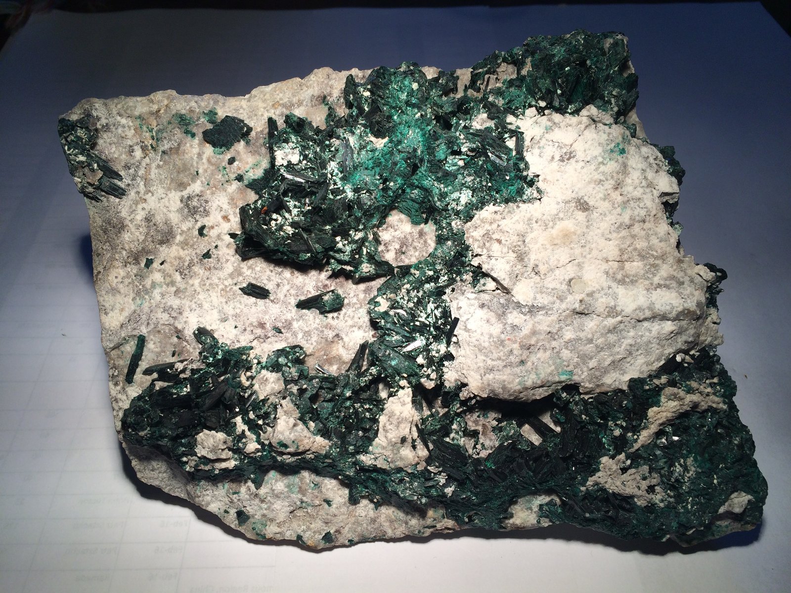 Brochantite
230 X 200 X 90 mm
(Autor: Robert Seitz)