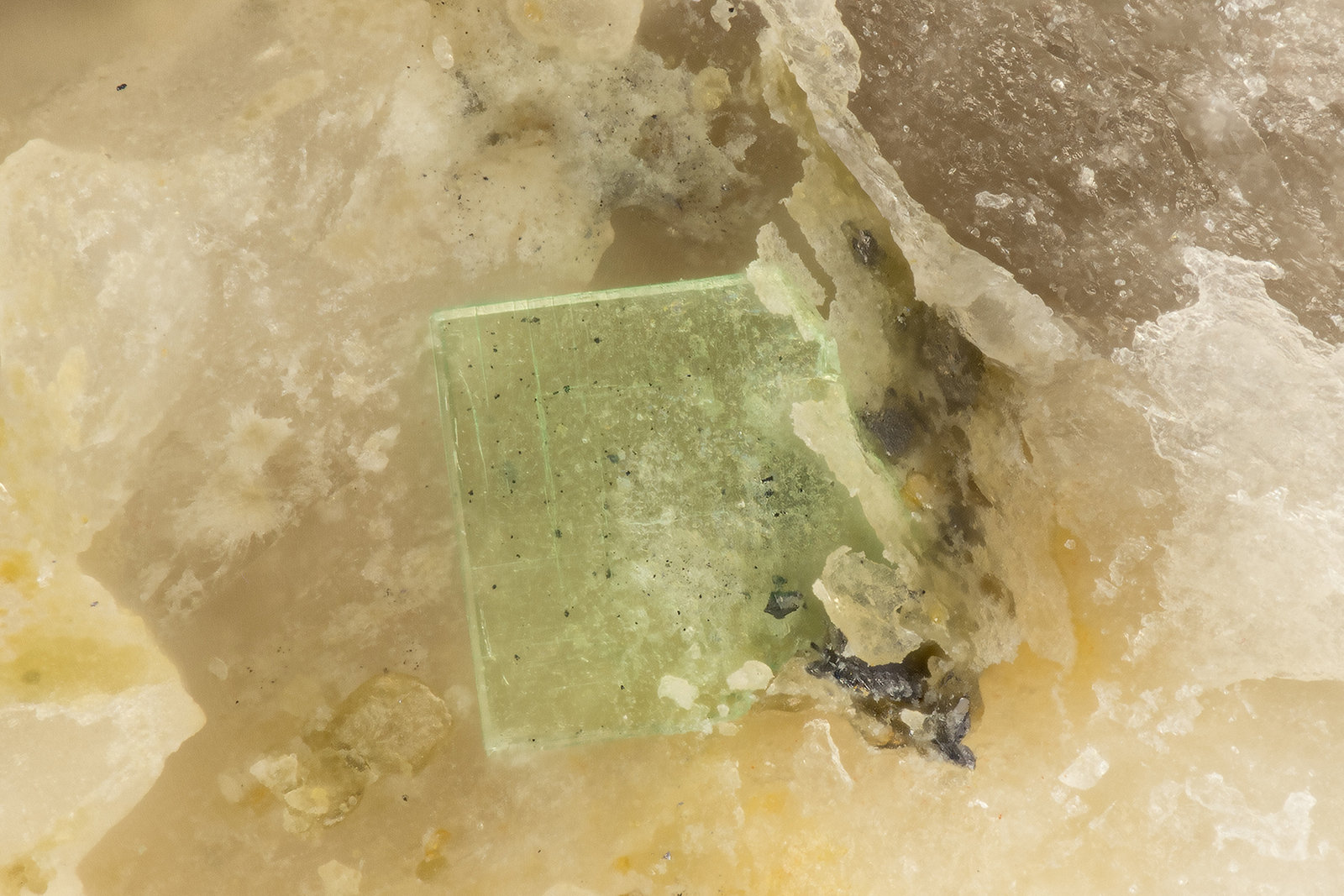 Torbernite
FOV = 1.1 mm
(Autor: Doug)