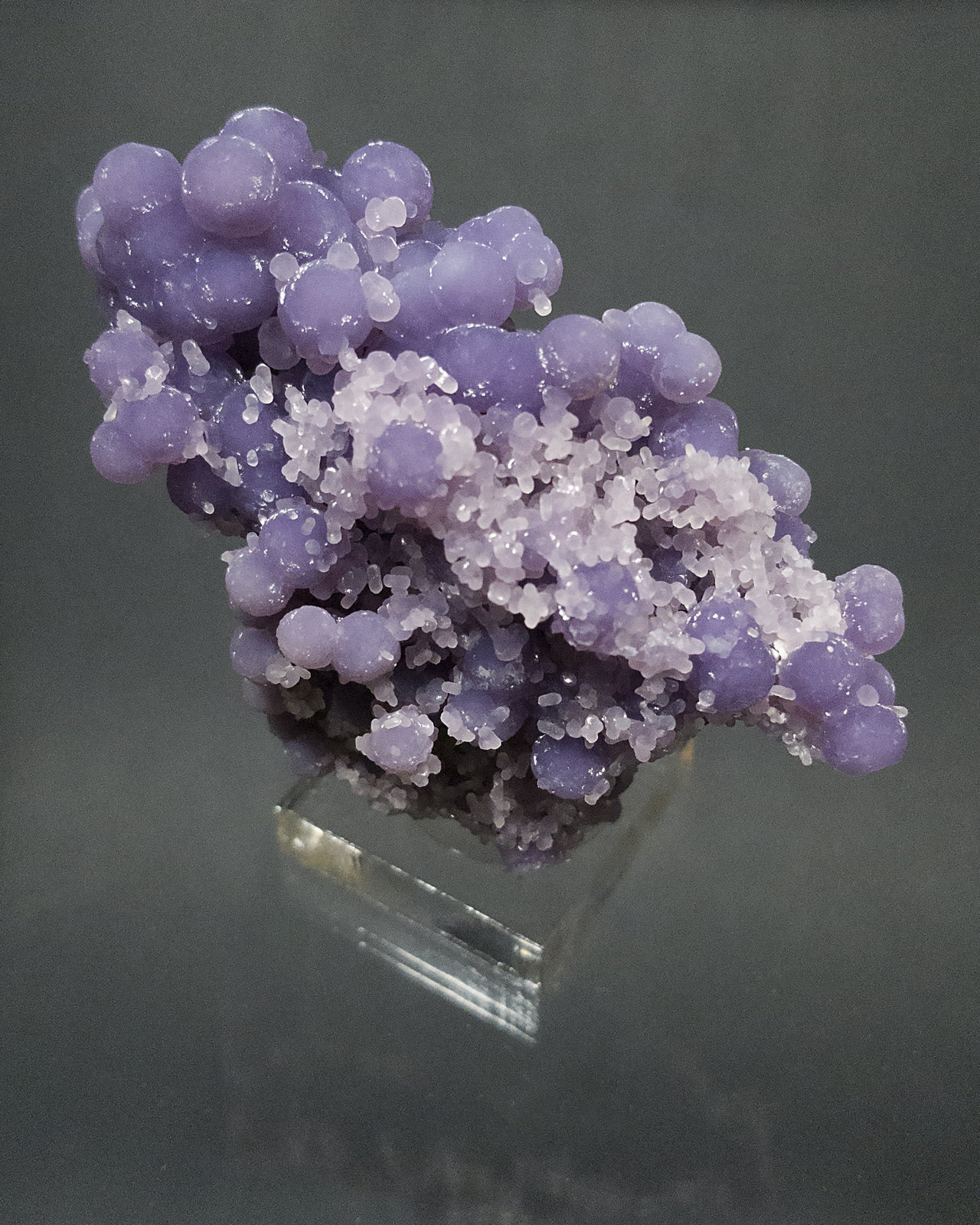 Quartz (variety botryoidal amethyst)
6.5 x 6 cm
(Autor: Richard Arseneau)