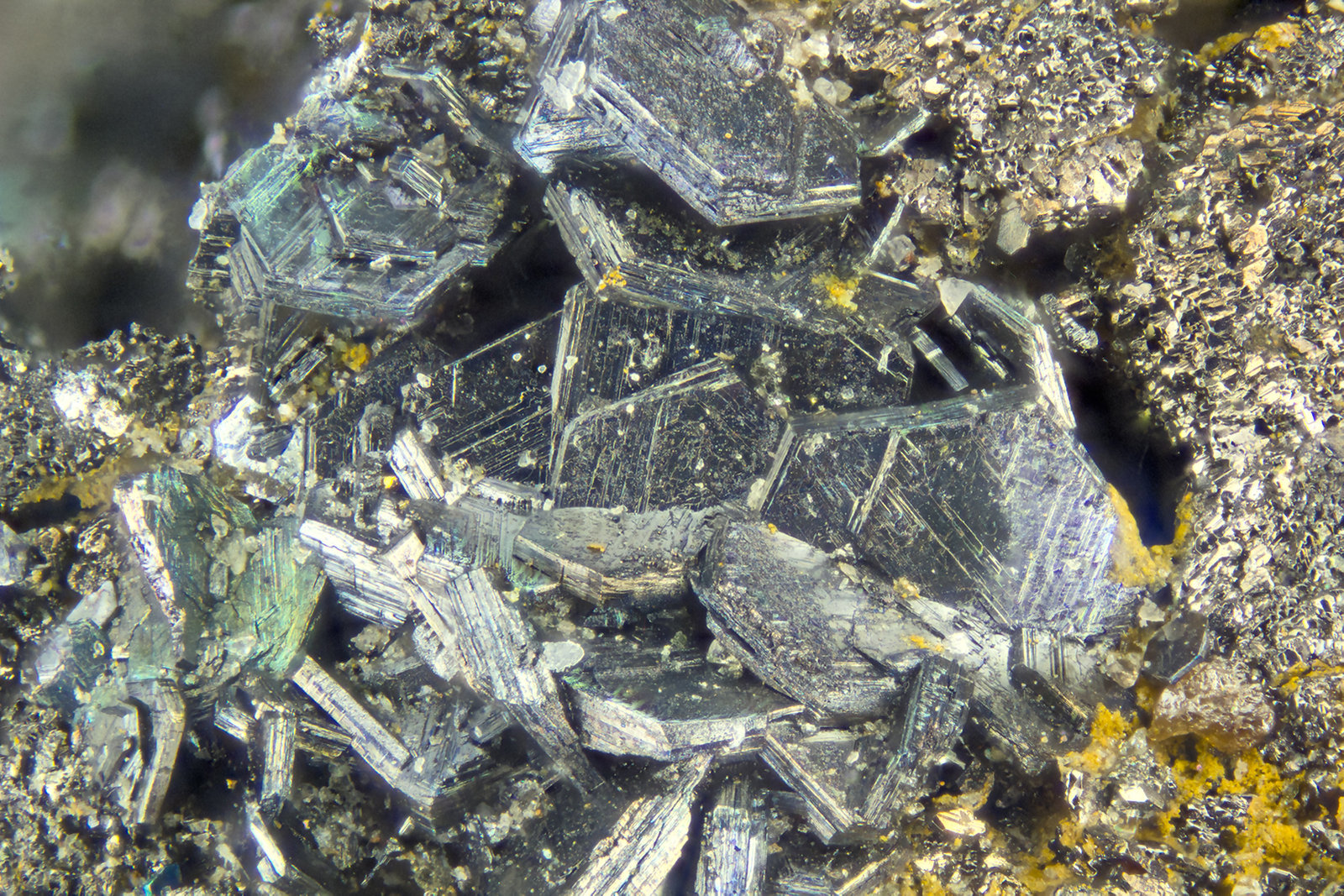 Chalcocite
FOV = 2.0 mm
(Autor: Doug)