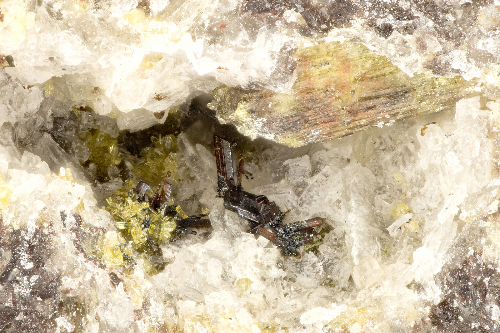 Pseudobrookite
FOV = 2.3 mm
(Autor: Doug)