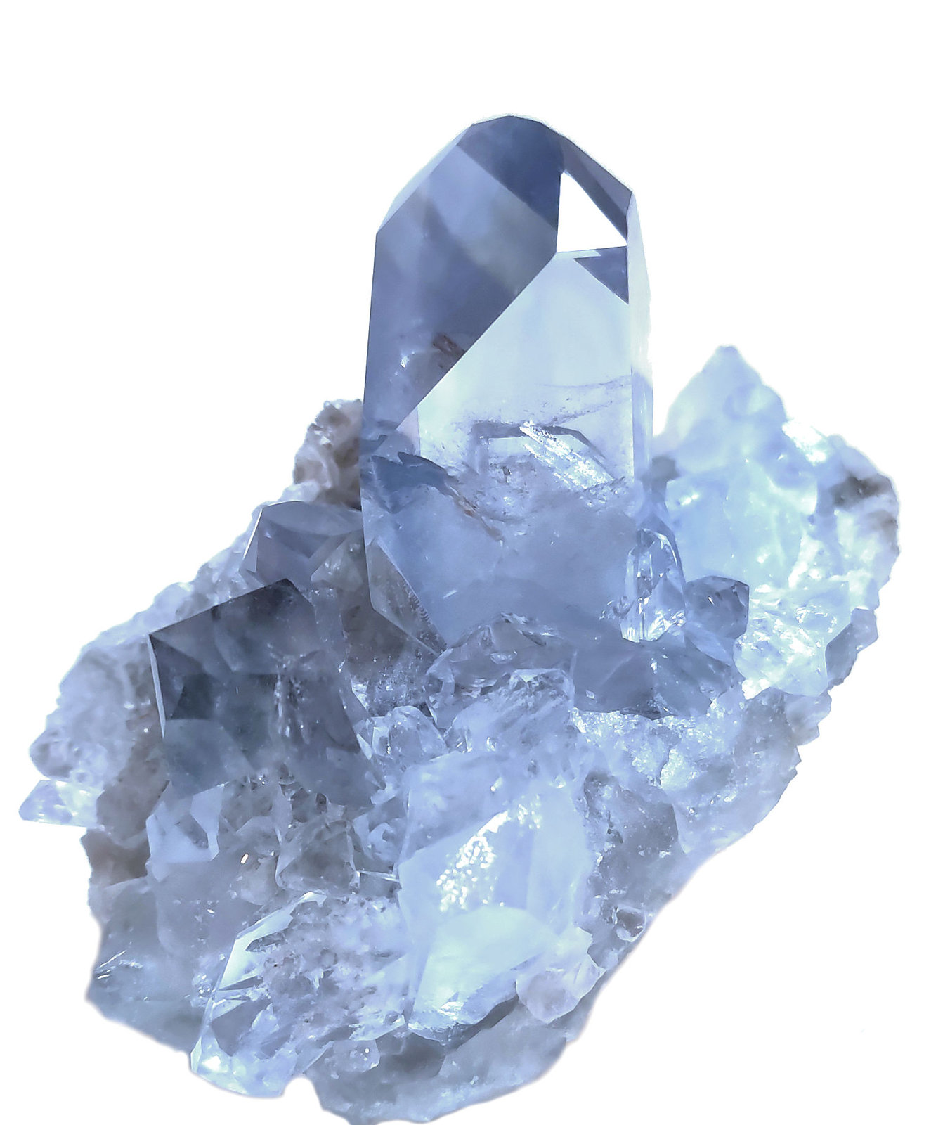 Celestine
67 mm x 49 mm. Main crystal: 32 mm. Mass: 168 g
(Autor: Carles Millan)