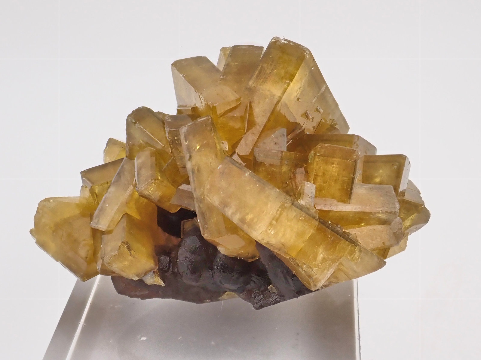 Barite, Fluorite
75 mm x 55 mm, main crystal: 28 mm on edge, mass: 268 g
(Autor: Carles Millan)
