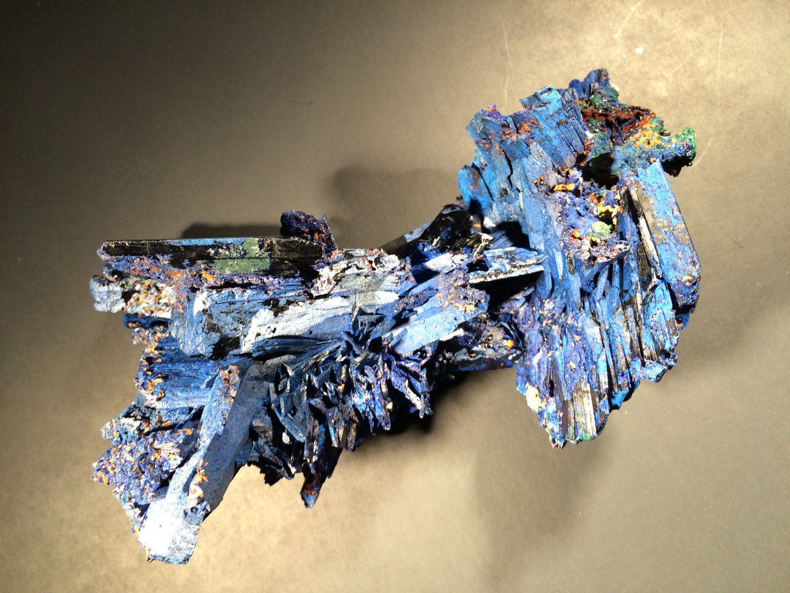 Azurite
150 mm x 90 mm x 70 mm
(Autor: Robert Seitz)