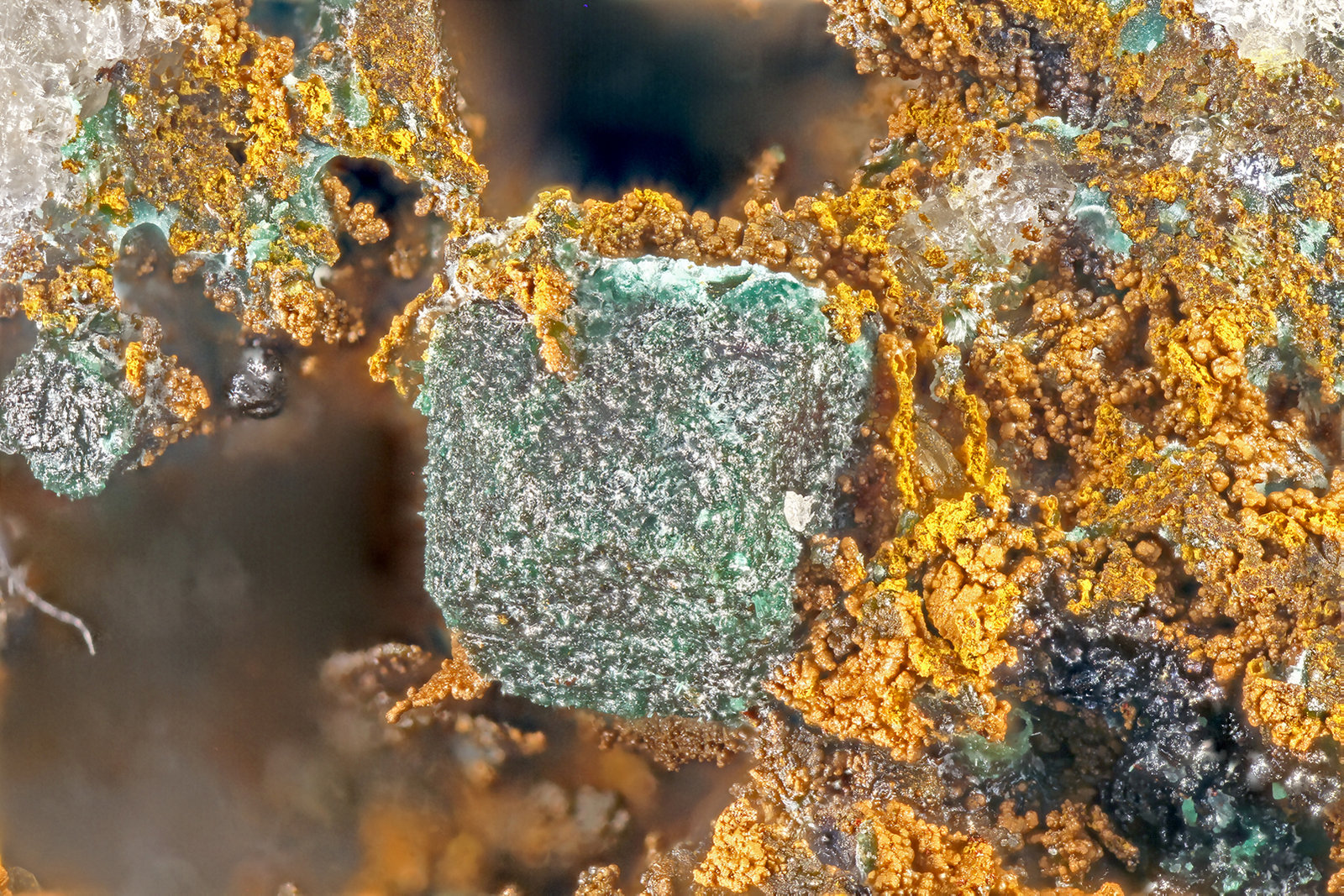 Malachite, Cuprite
FOV = 4.0mm
(Autor: Doug)