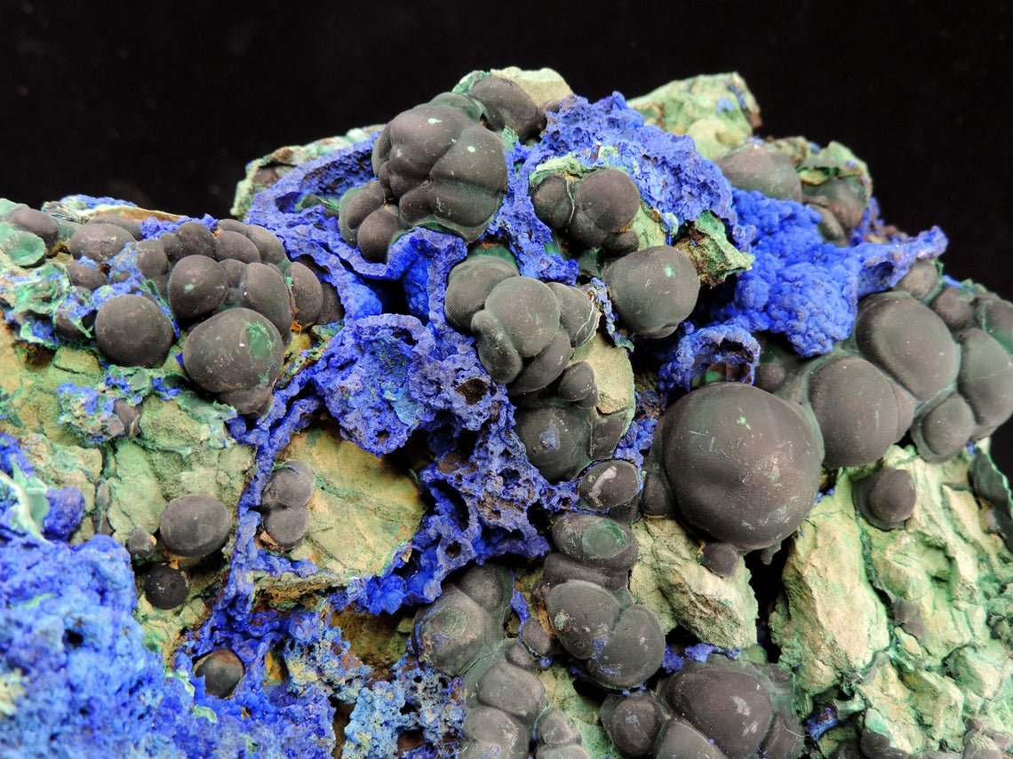 Malachite, Azurite
230 mm X 170 mm X 110 mm
(Autor: Robert Seitz)