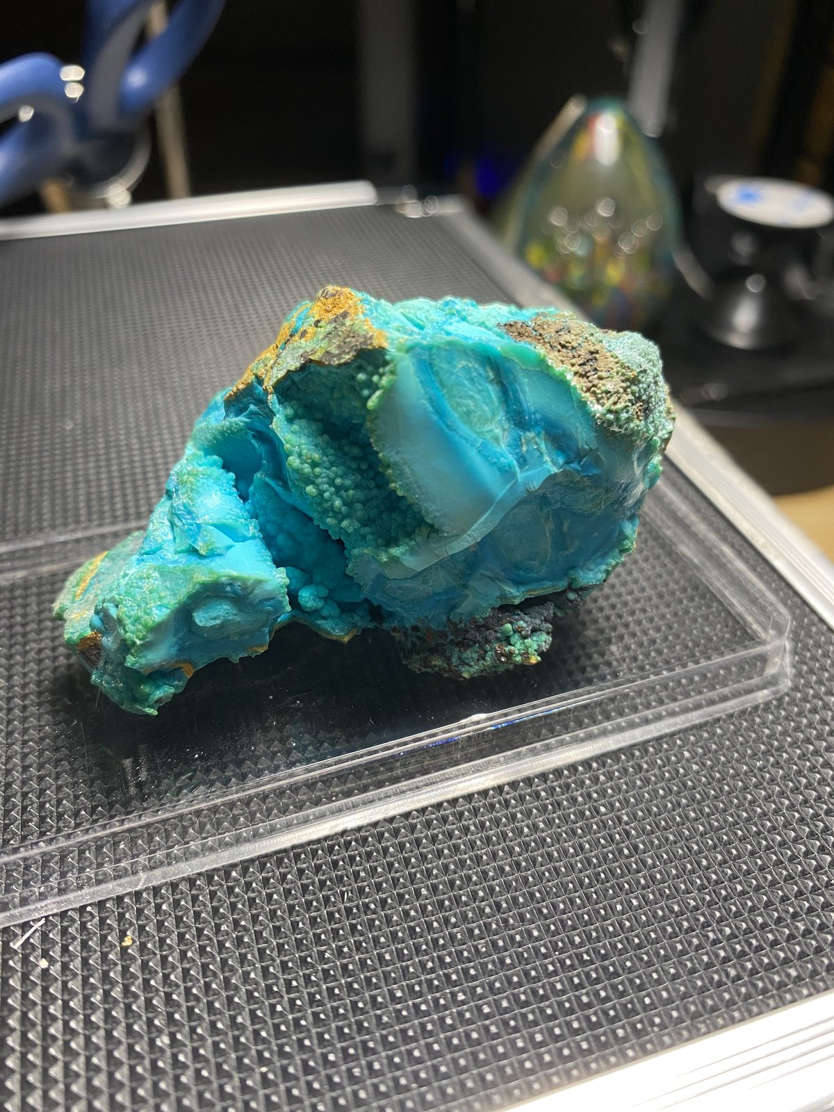 Chrysocolla
7 x 3 cm
(Autor: Shawn S)