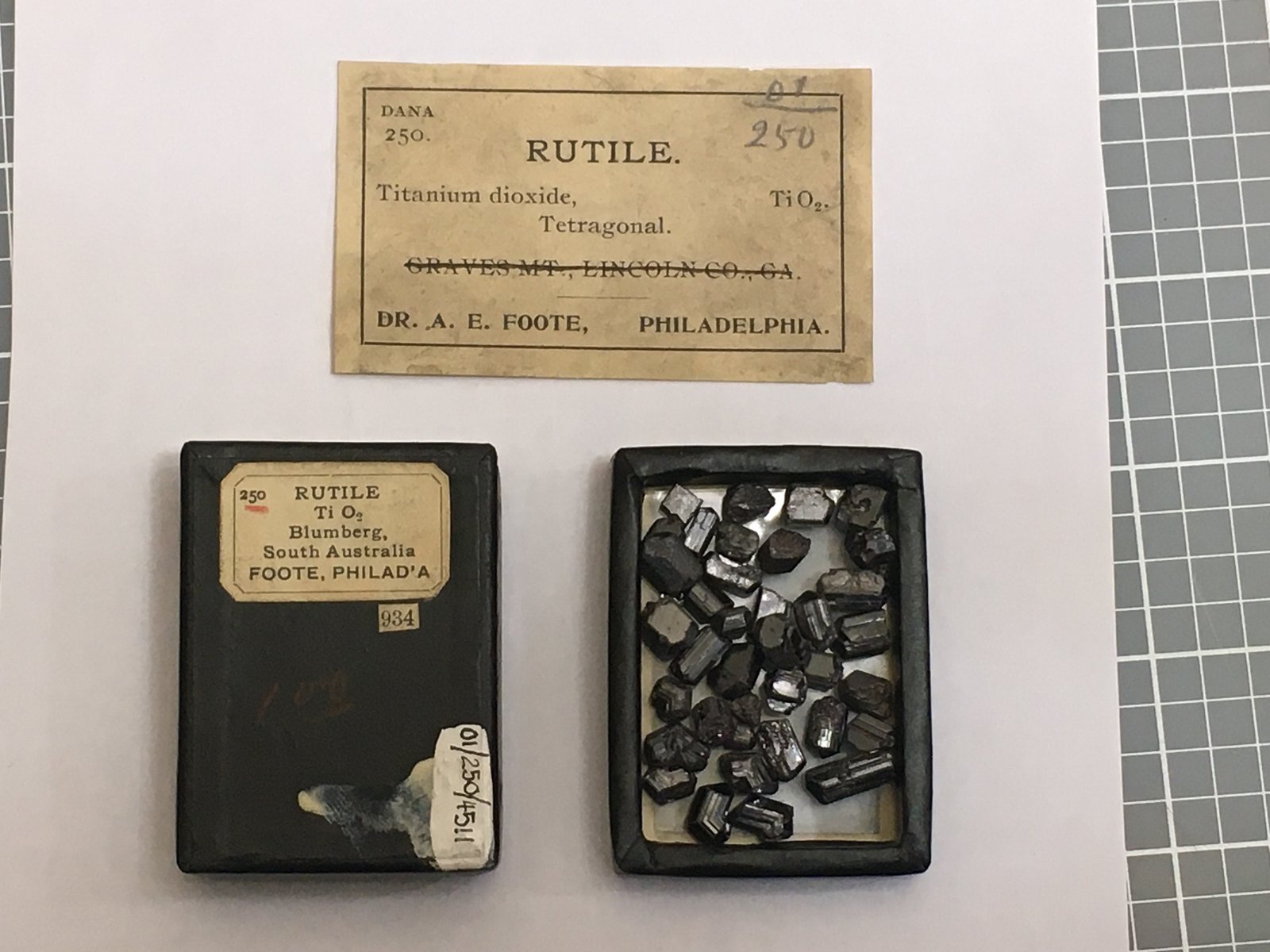 Rutile
5 cm box
(Autor: Peter Farquhar)