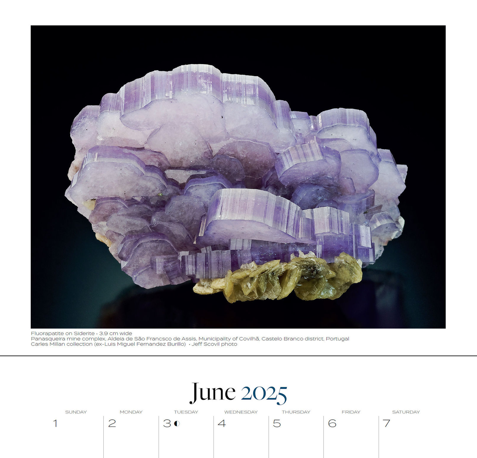 Fluorapatite, Siderite
38 mm x 24 mm x 20 mm
(Autor: Carles Millan)