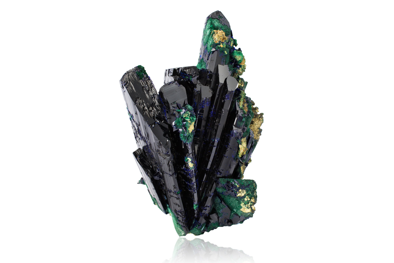 Azurite with Malachite
17,5	x	12,5	x	8,5	cm
(Autor: MIM Museum)