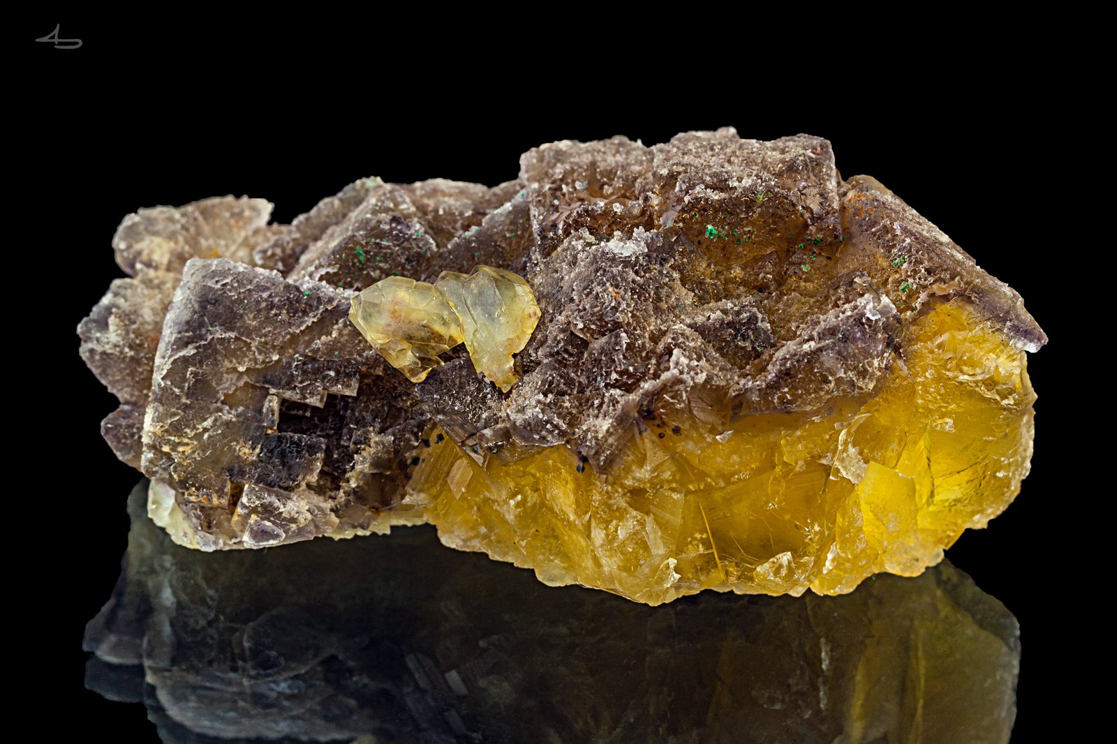 Baryte, Fluorite
6,9 x 4,0 x 2,8 cm
(Autor: Niels Brouwer)