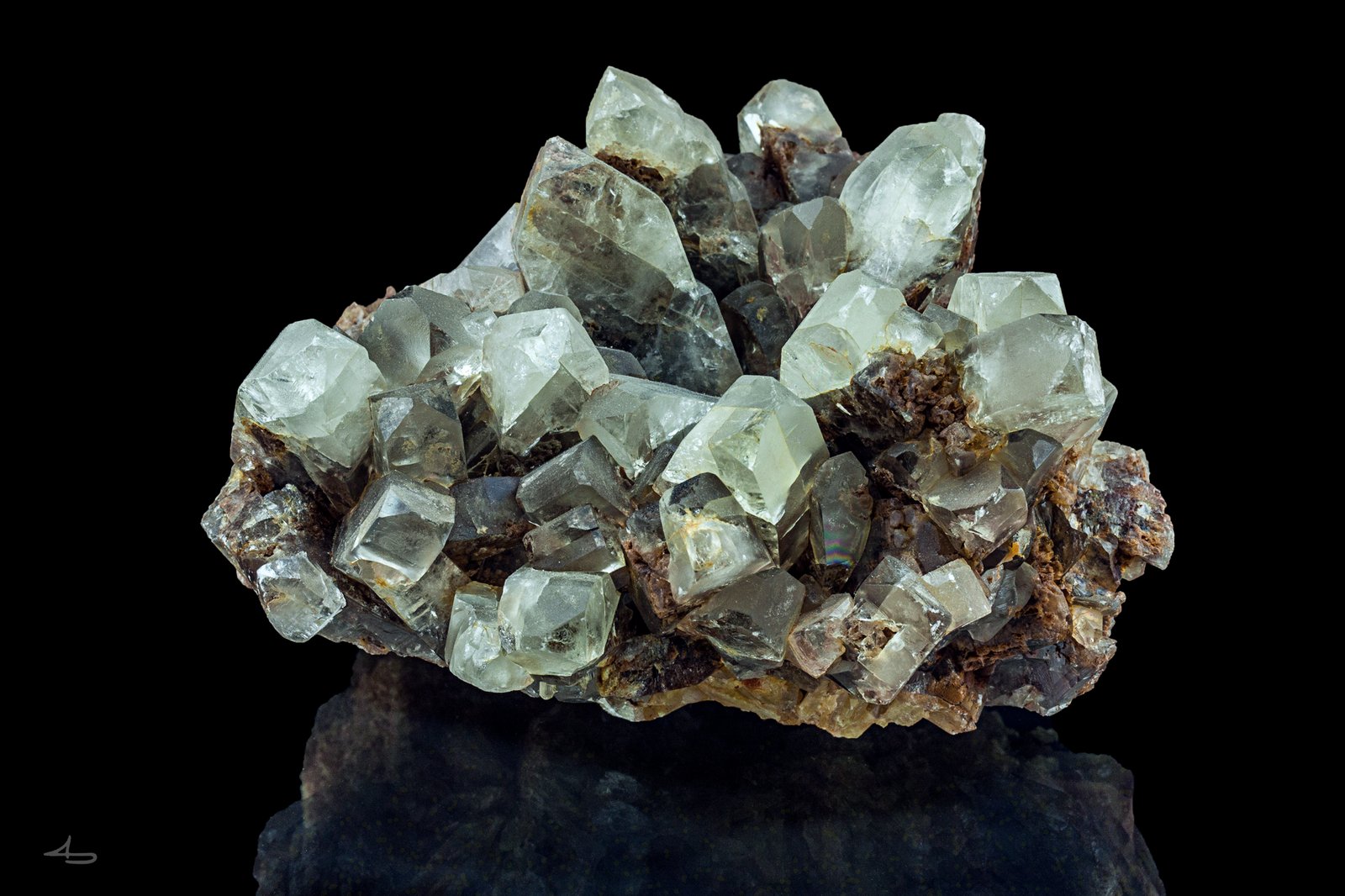 Baryte, Fluorite
11,4 x 9,9 x 6,2 cm
(Autor: Niels Brouwer)