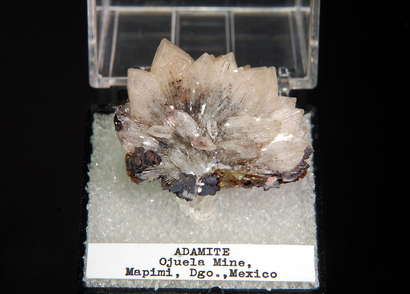 Adamite
2.1 x 2.7 cm
(Autor: Michael Shaw)