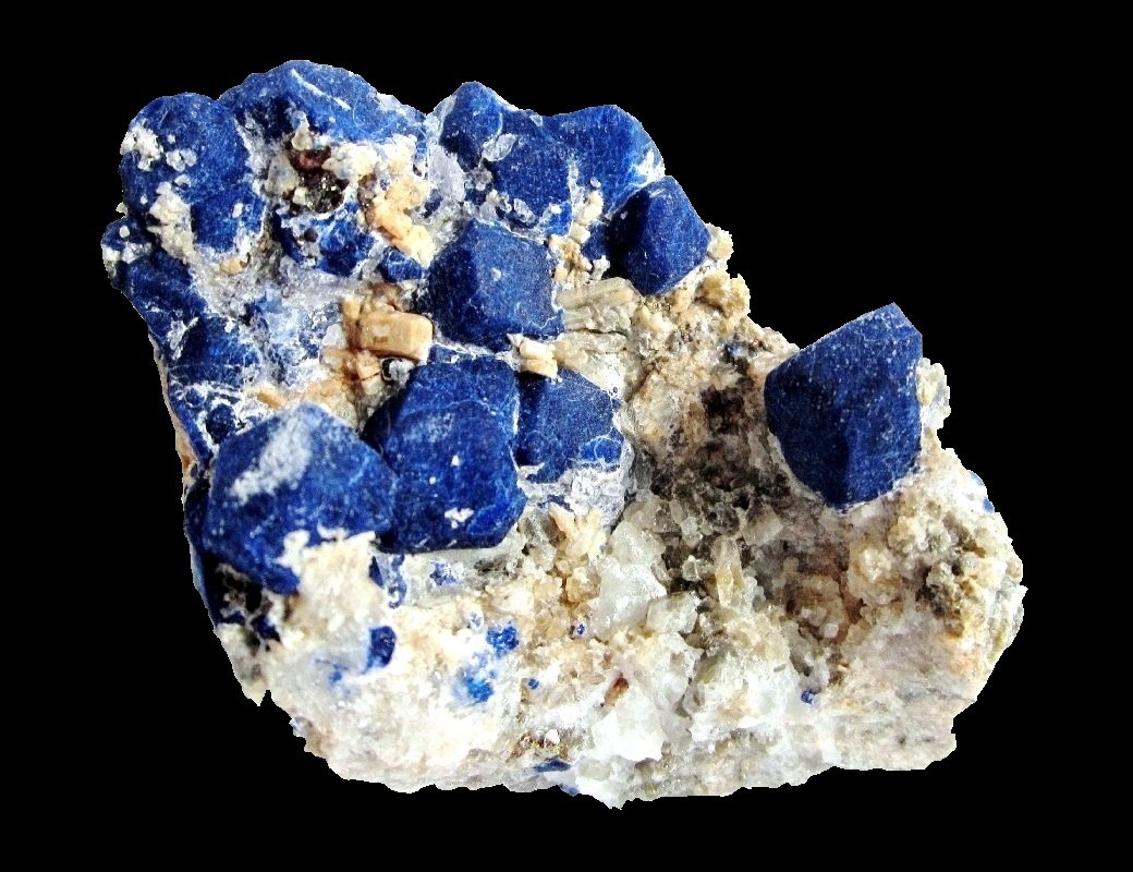 Lazurite
Specimen size 7 cm
(Autor: Tobi)