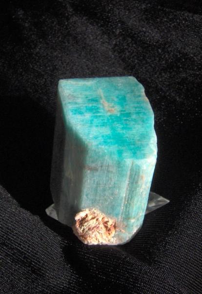 Microcline var. amazonite
3.0 x 6.0 cm
(Autor: Linda Smith)