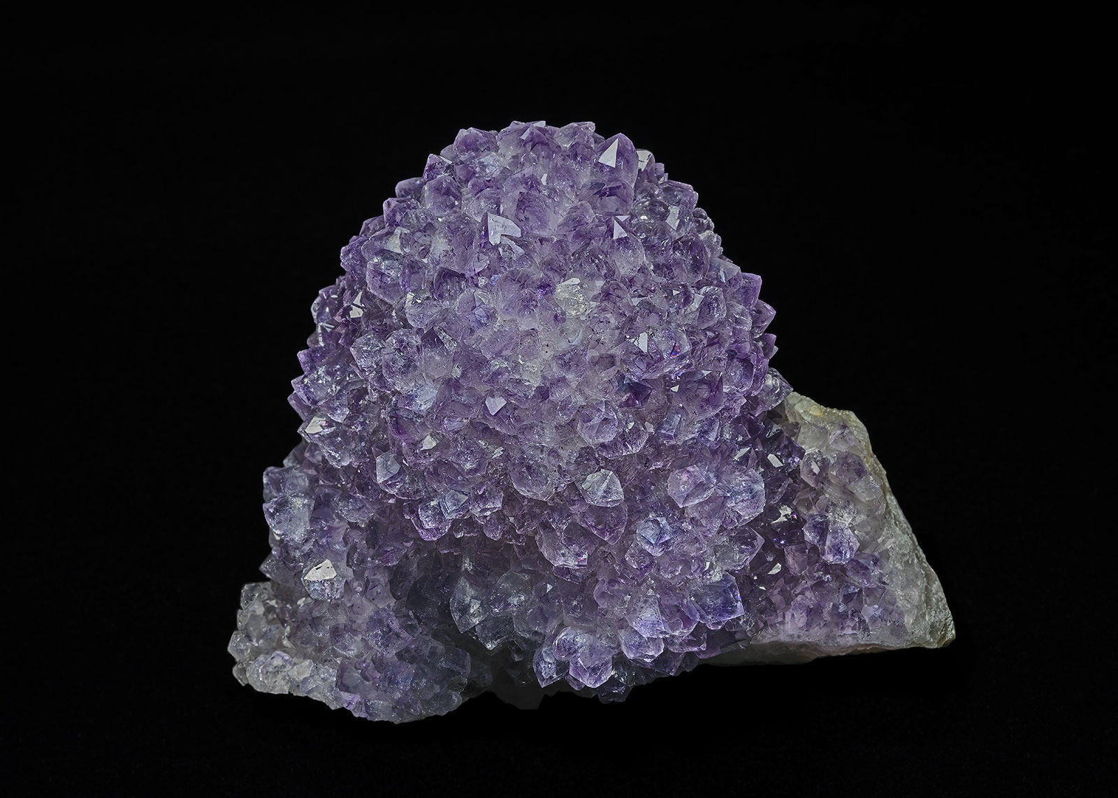 Quartz (variety amethyst)
9.0 x 7.4 cm
(Autor: am mizunaka)