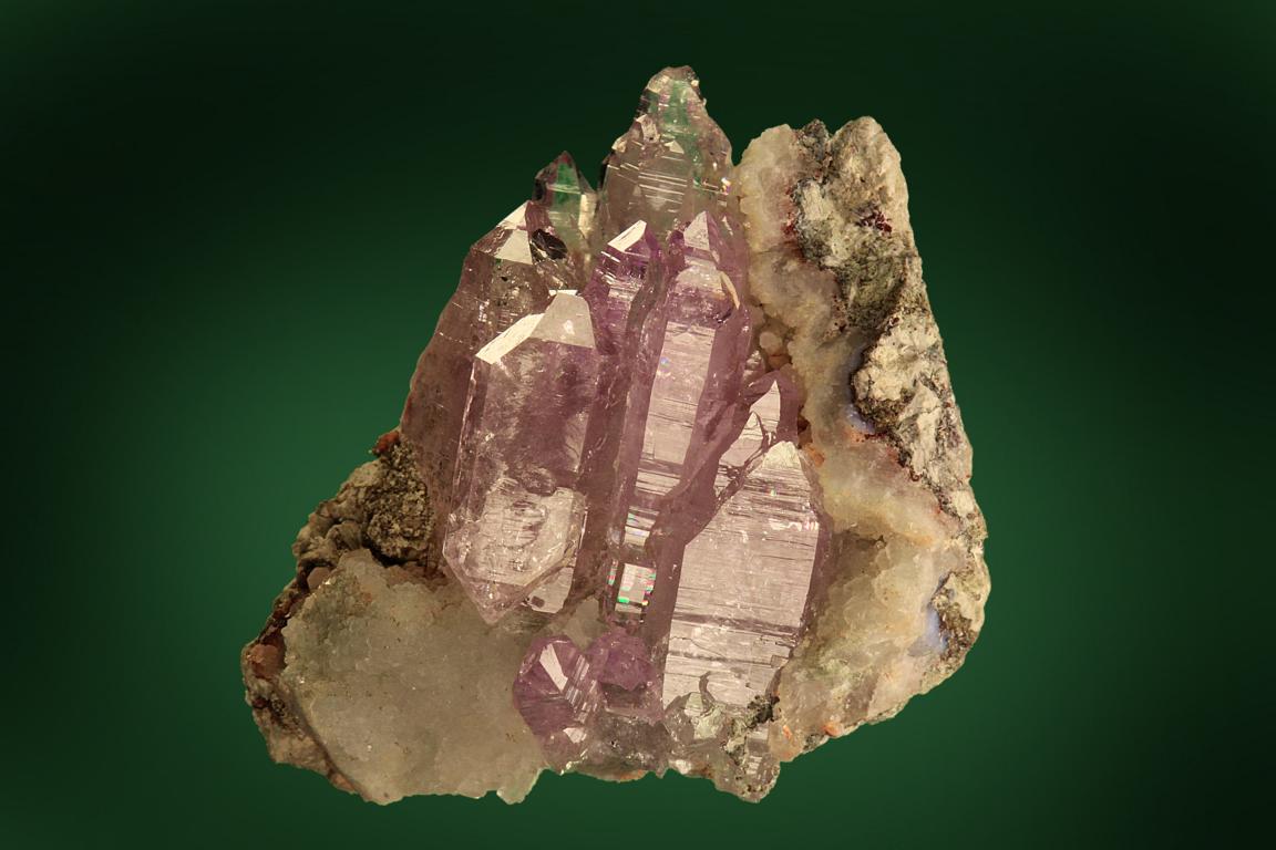 Quartz (variety amethyst)
27 mm
(Autor: Gerhard Brandstetter)