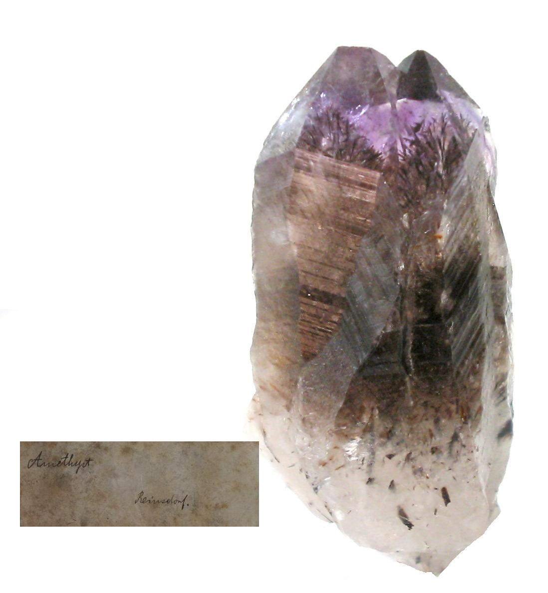 Quartz (variety amethyst)
8 x 3 cm
(Autor: Andreas Gerstenberg)