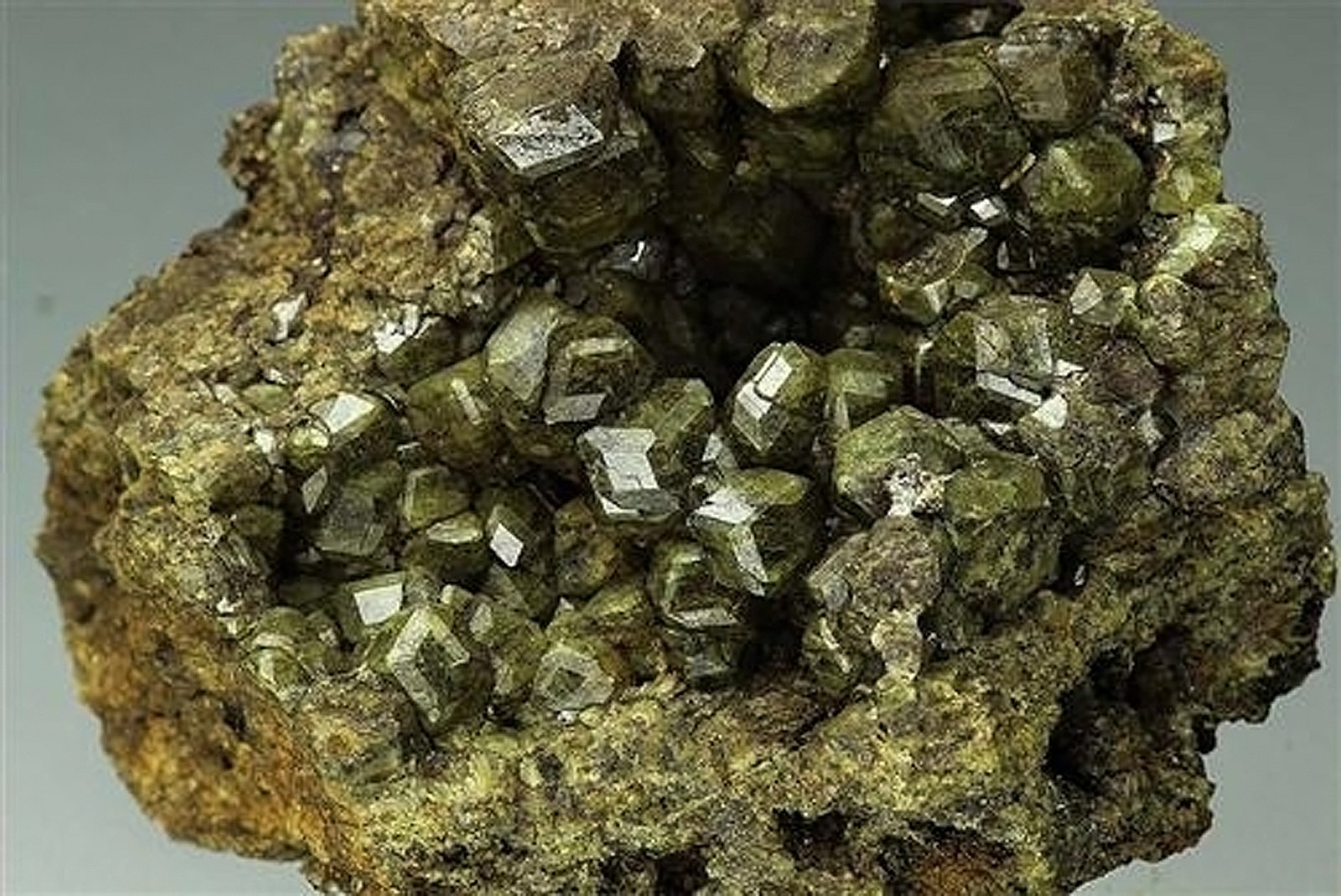 Andradite
H:5cm x W:5cm x D:3.5cm
(Autor: Adrian Pripoae)