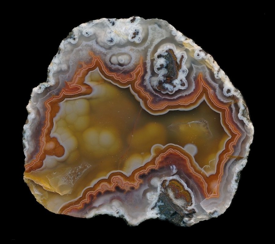 Quarz (variety Agate)
Specimen size 7 cm
(Autor: Tobi)