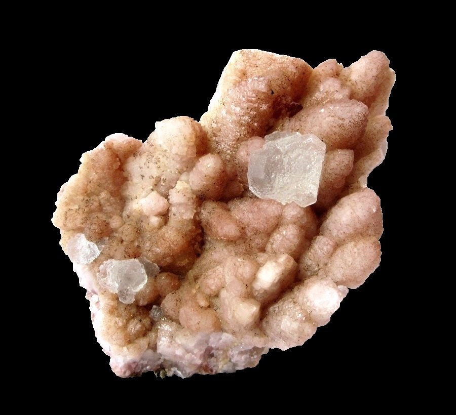 Fluorite on calcite
Specimen size 5 cm, largest fluorite crystal 1 cm
(Autor: Tobi)