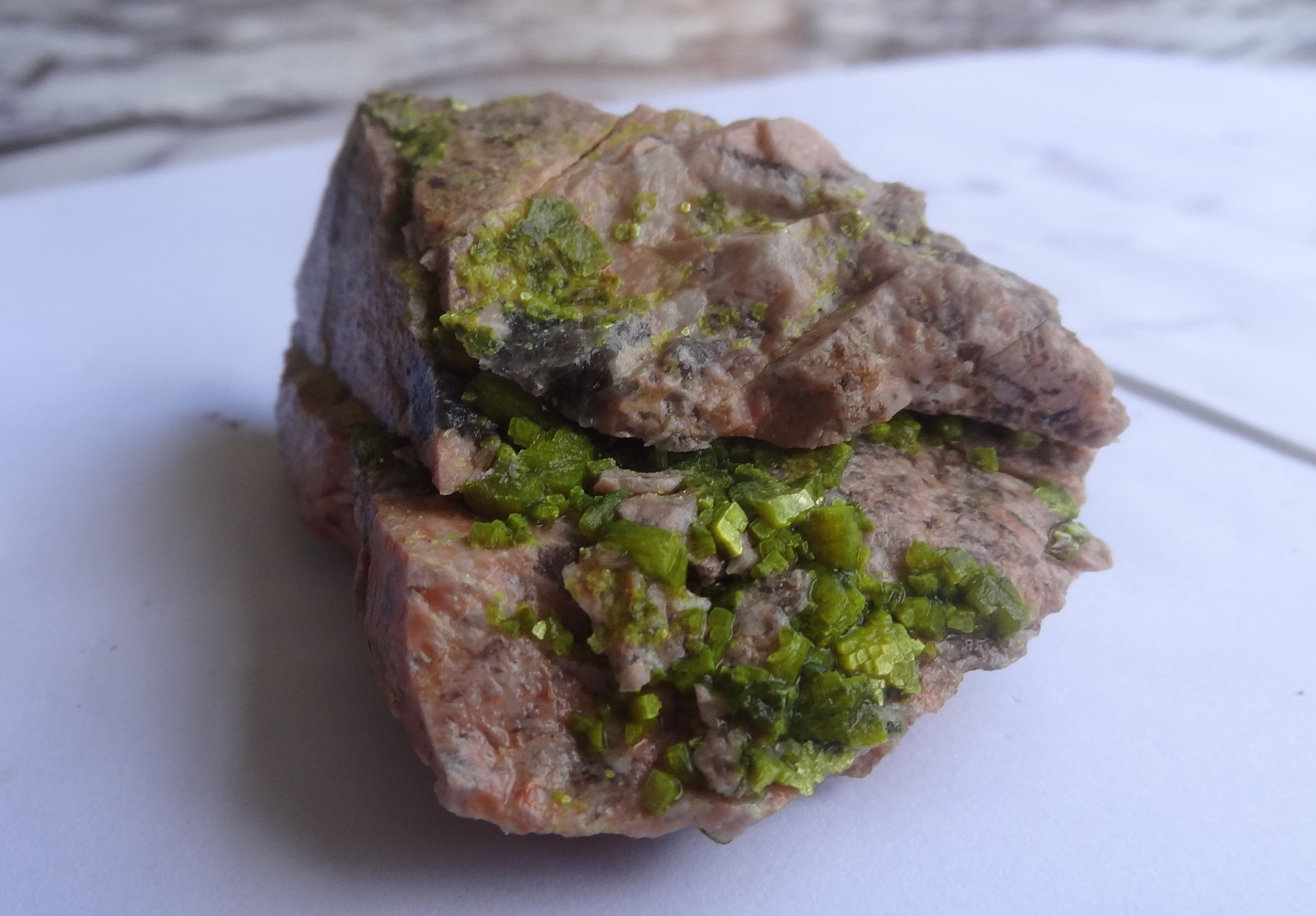Autunite
7,5 x 6 x 3,5 cm
(Autor: Dave van Bladel)