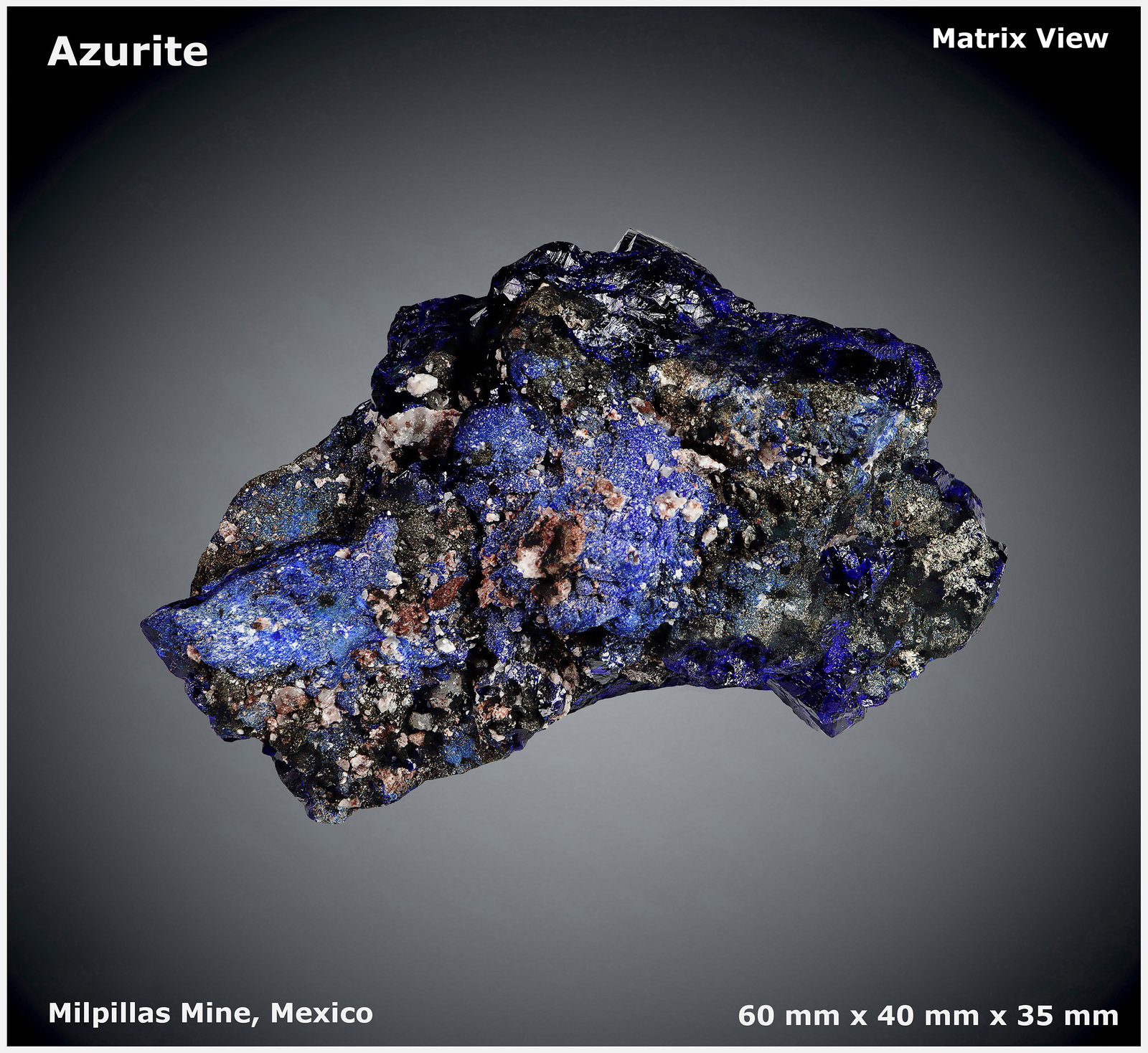 Azurite
60 mm x 40 mm x 35 mm
(Autor: silvia)