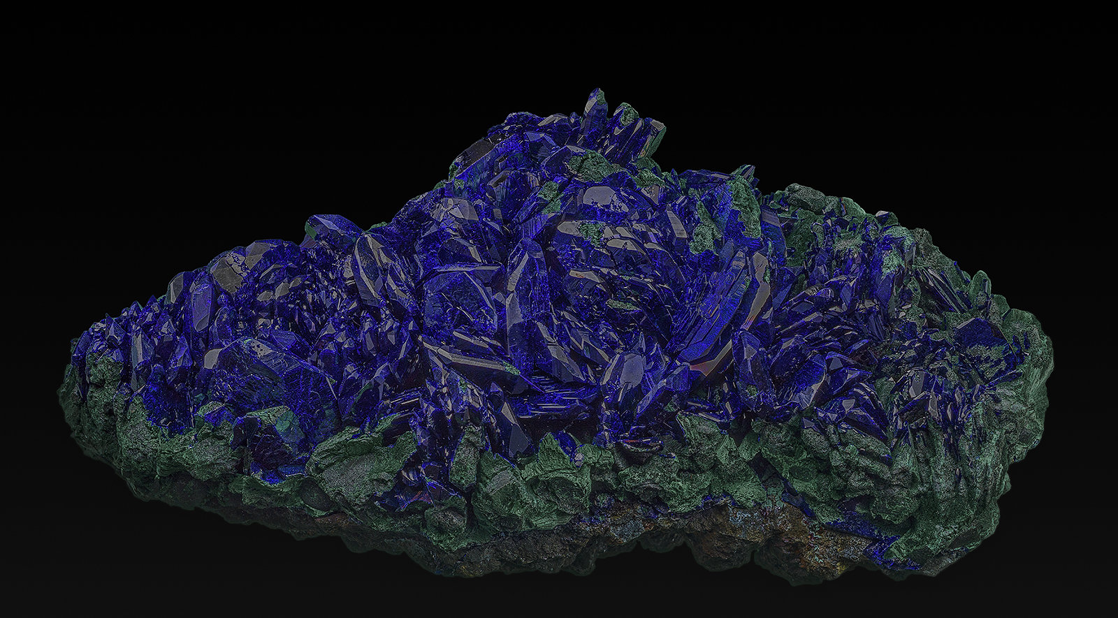 Azurite, Malachite
12.4 x 5.6 cm
(Autor: am mizunaka)