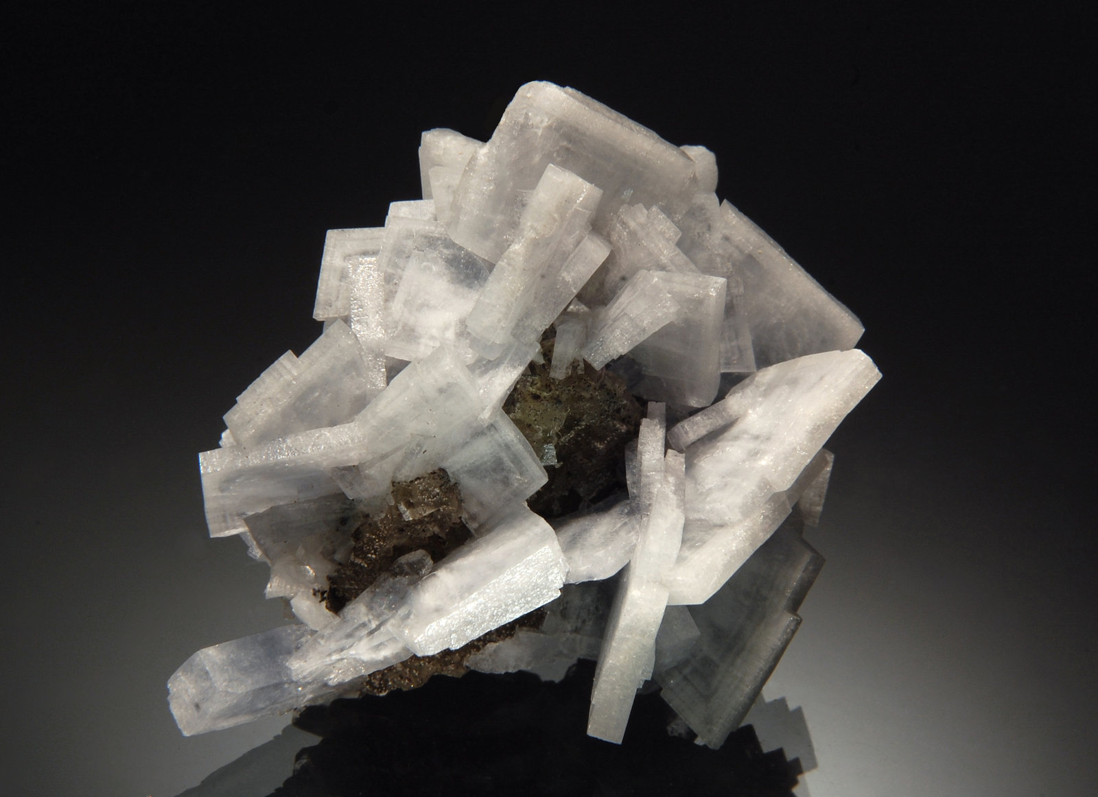 Barite
5.0 x 6.0 cm
(Autor: Michael Shaw)