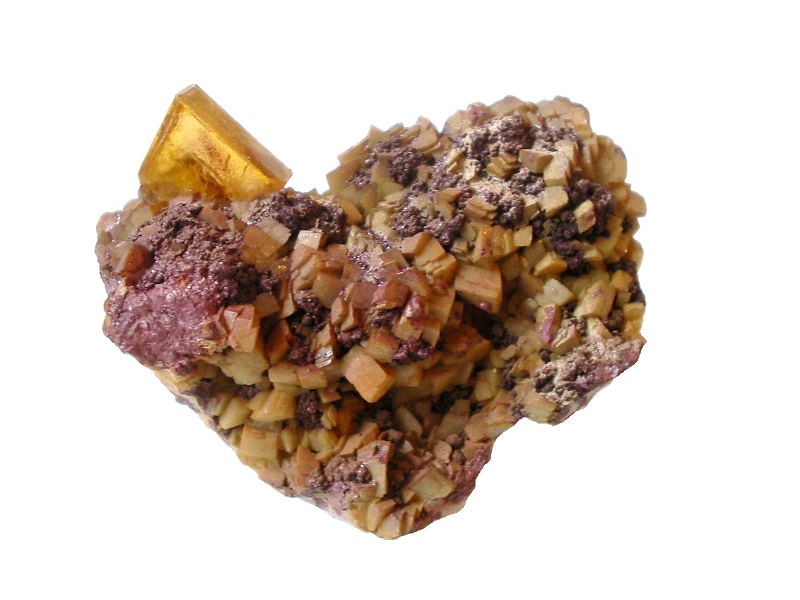 Barite, Dolomite, Hematite
6 x 4 cm
(Autor: Andreas Gerstenberg)