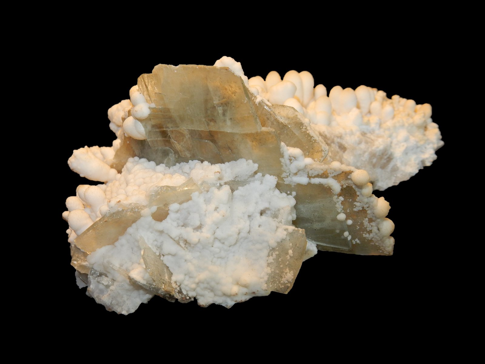 Baryte and Aragonite
110x70x50 mm
(Autor: Dany Mabillard)