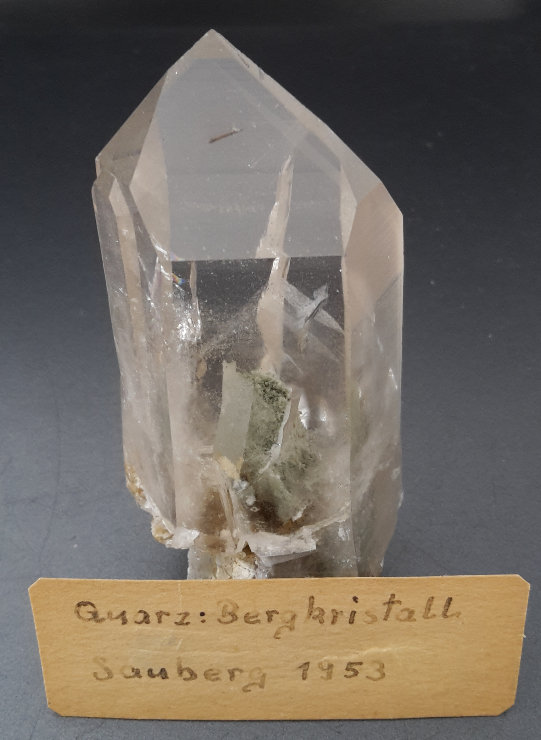 Quartz (variety rock crystal)
7 x 3,5 cm
(Autor: Andreas Gerstenberg)