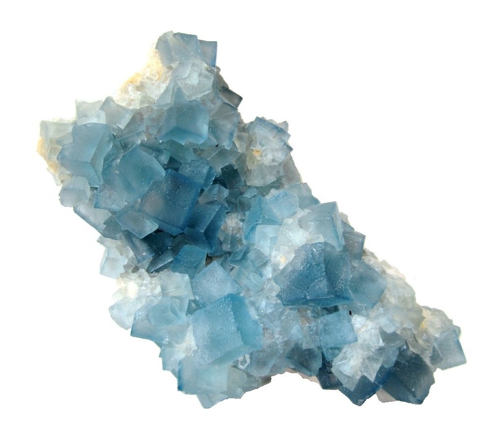 Fluorite
Specimen size 11,5 cm, largest crystal 1,5 cm
(Autor: Tobi)