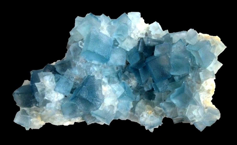 Fluorite
Specimen size 11,5 cm, largest fluorite crystal 1,5 cm
(Autor: Tobi)