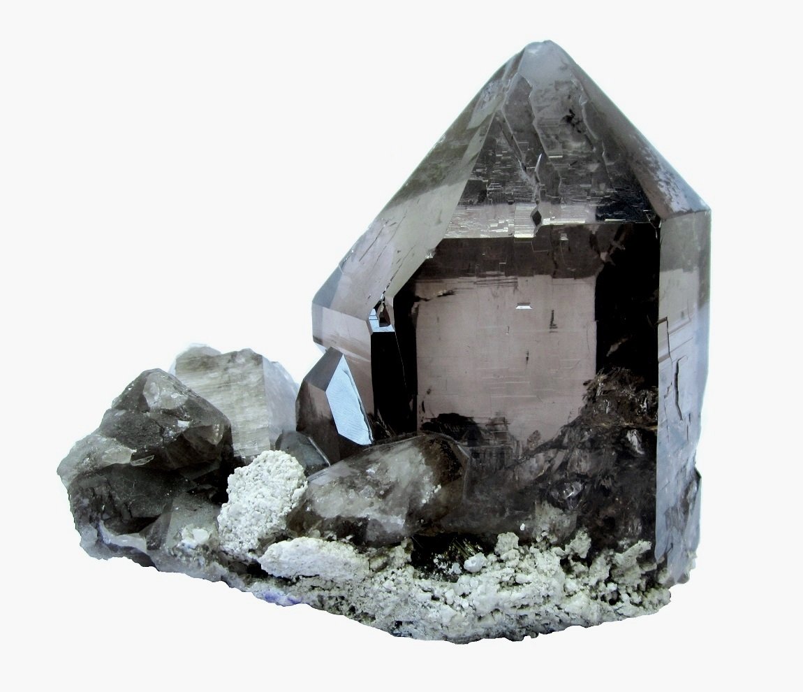 Quartz (var. Smoky Quartz)
Specimen size 15 cm
(Autor: Tobi)