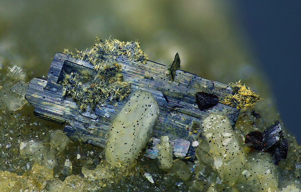 Brookite and Rutile
FOV 4 mm
(Autor: Gerhard Brandstetter)