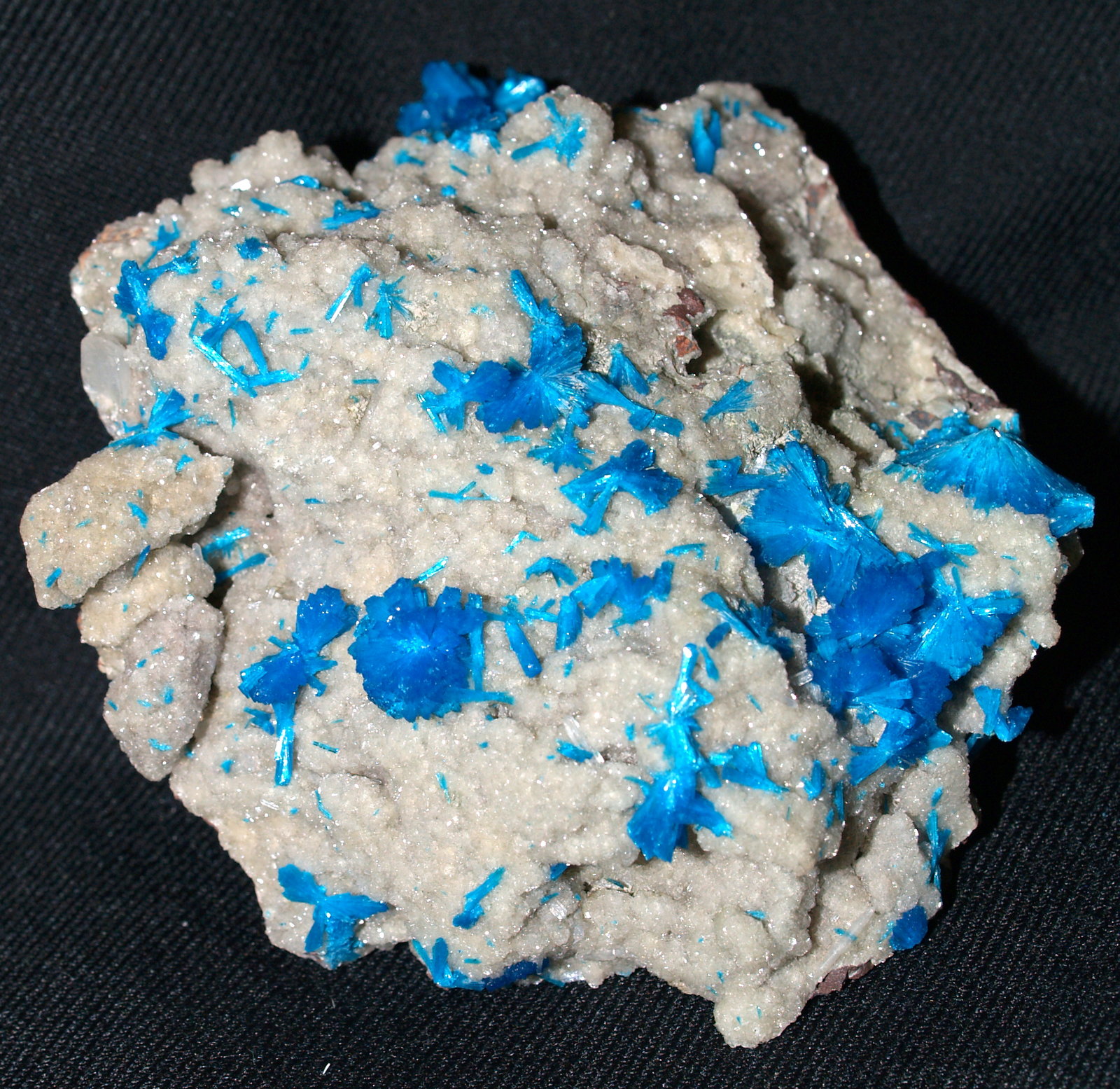 Cavansite on Heulandite
10x8x4 cm
(Autor: Joseph DOliveira)