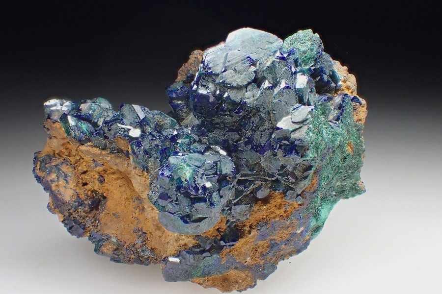 Azurite and Malachite
5 x 4,5 x 3 cm
(Autor: Benj)