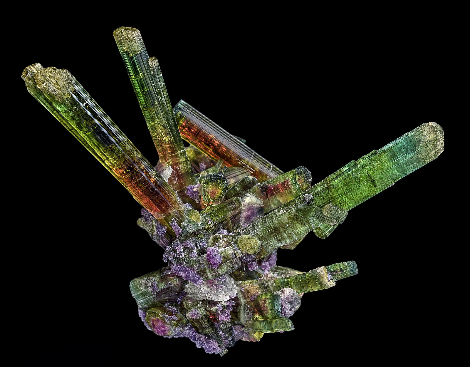 Elbaite
7.9 x 13.6 cm
(Autor: am mizunaka)